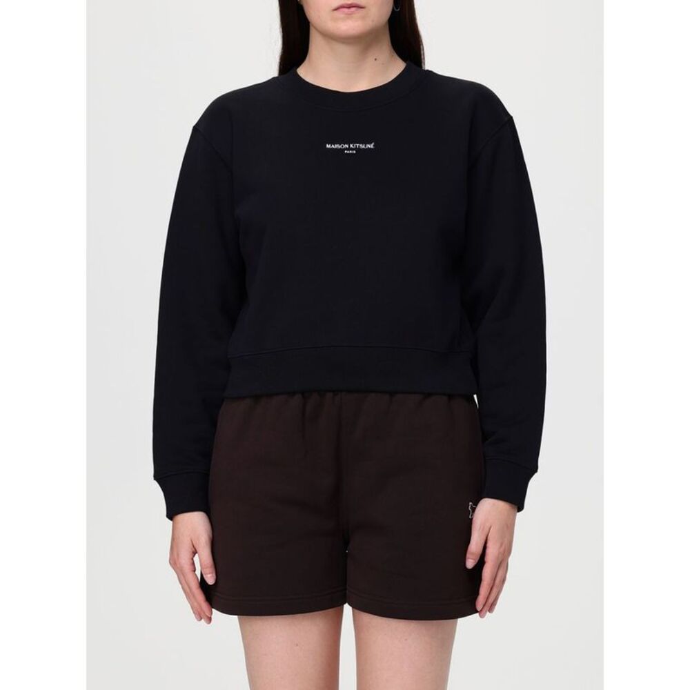 Maison Kitsune Women Maison Kitsune Cotton Crew-Neck Sweatshirt